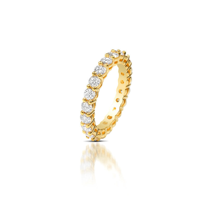 BRILIANT CUT DIAMOND ETERNITY BAND  5.00CTW (25PT)